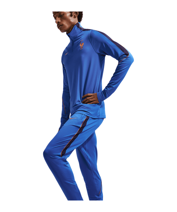 Nike FFF Frankreich Trainingshose Blau F480 - blau