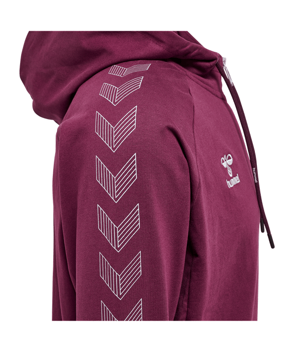 Hummel hmlMOVE Grid Trainingsjacke Rot F3506 - rot