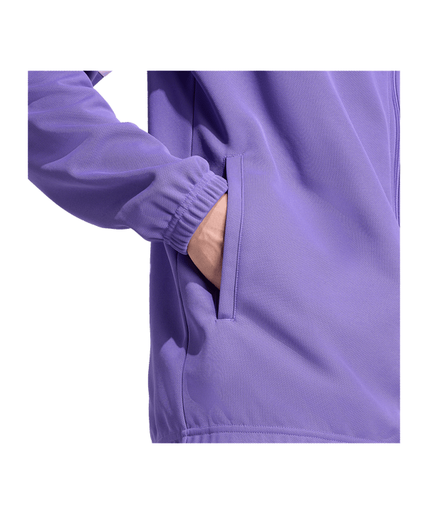 adidas Real Madrid Lfstlr Track Jacke Lila - lila