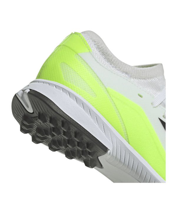 adidas X Crazyfast.3 TF Crazyrush Kids Weiss Schwarz Gelb - weiss