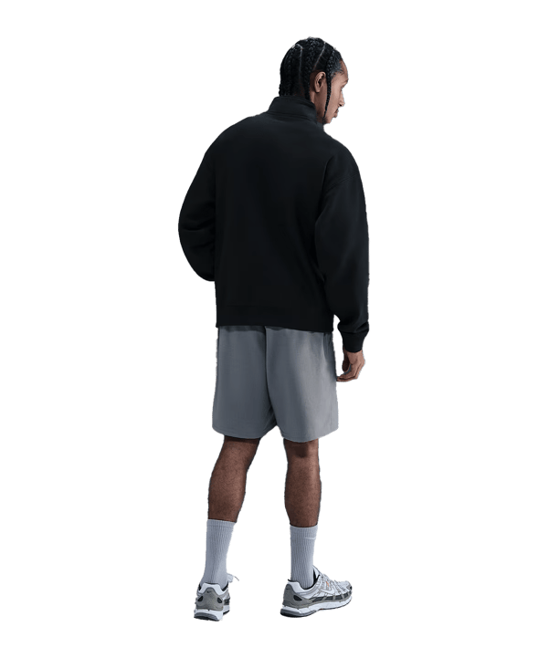 Nike Solo Swoosh Sweatshirt Schwarz F010 - schwarz