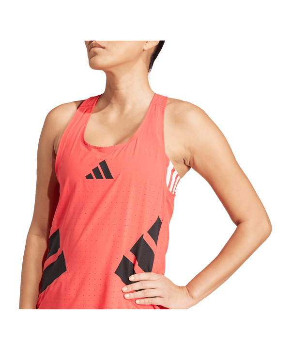 adidas Canottiera Donna Rosso - rosso