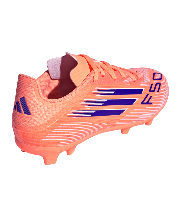 adidas F50 League FG/MG Coral Blaze Kids Orange - orange