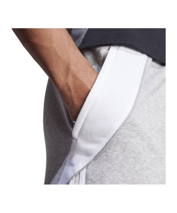 adidas Tiro 24 Short Grau Weiss - grau