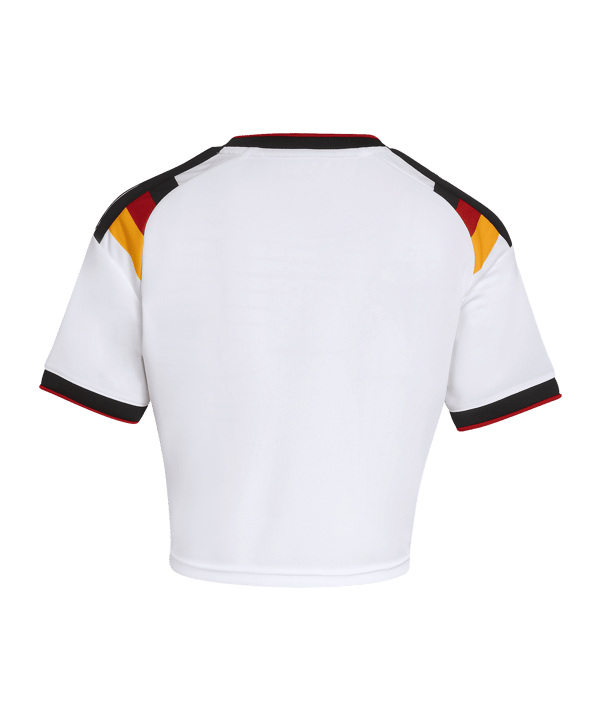 adidas DFB Deutschland Cropped Trikot Home WM 2026 Damen Weiß - weiss