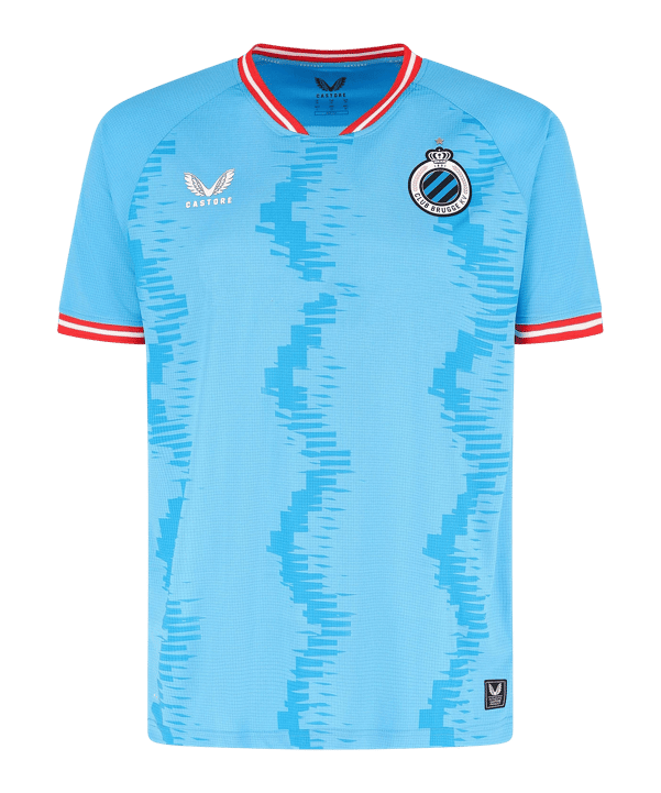 Castore FC Brügge Trikot 3rd 2025/2026 Kids Blau F033 - blau