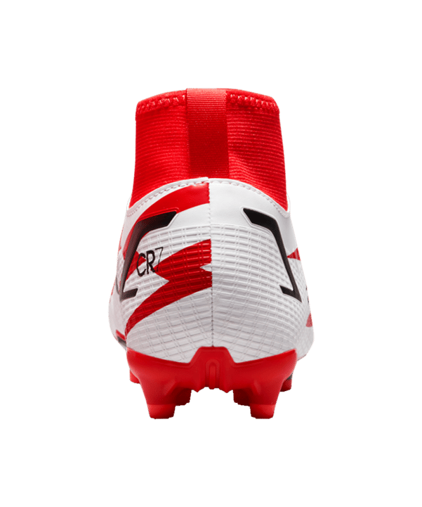 Nike Jr Mercurial Superfly VIII Academy CR7 Spark Positivity FG/MG Kids Rot F600 - rot