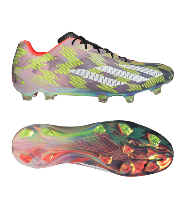 adidas X Crazylight+ FG Special Edition Gelb Weiss Orange - gelb