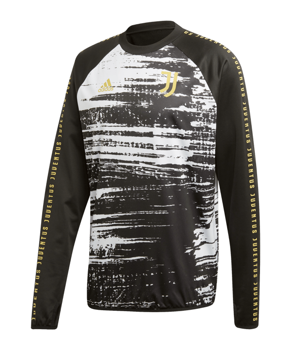 adidas Juventus Turin Pre Warmtop Weiss - weiss