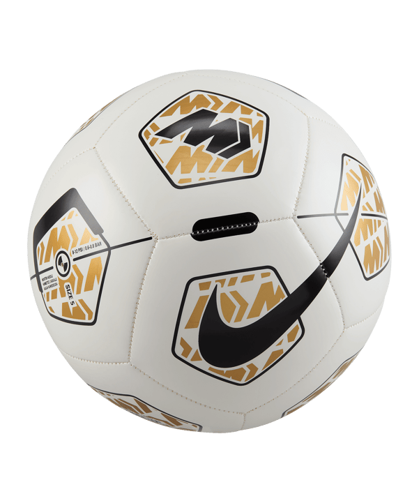 Ballon de Training Nike Mercurial Fade blanc doré F102 - blanc