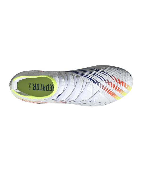 adidas Predator EDGE.3 FG Al Rihla Weiss - weiss