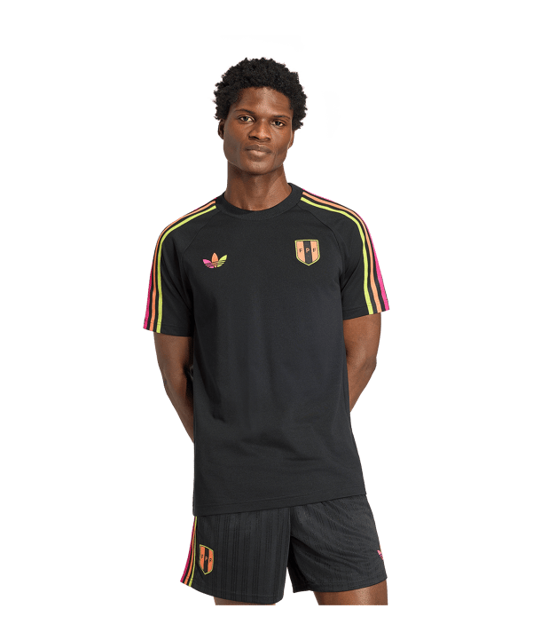 adidas FPF Peru Originals T-Shirt Schwarz - schwarz