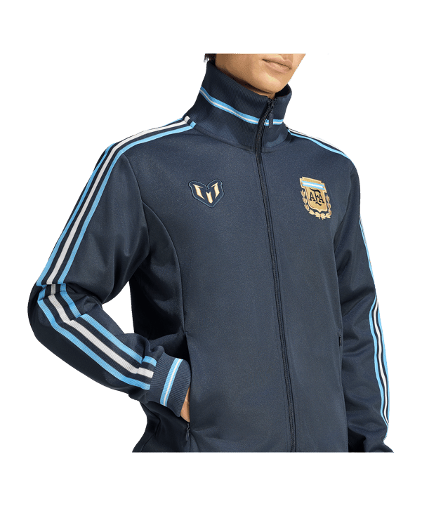 adidas Argentinien Messi Jacke 2026 Blau - blau
