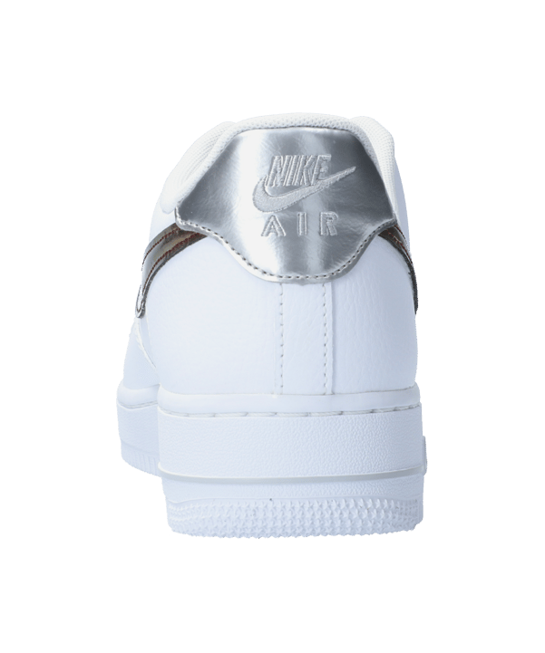Nike Air Force 1 07 Weiss Rot Grau F100 - weiss