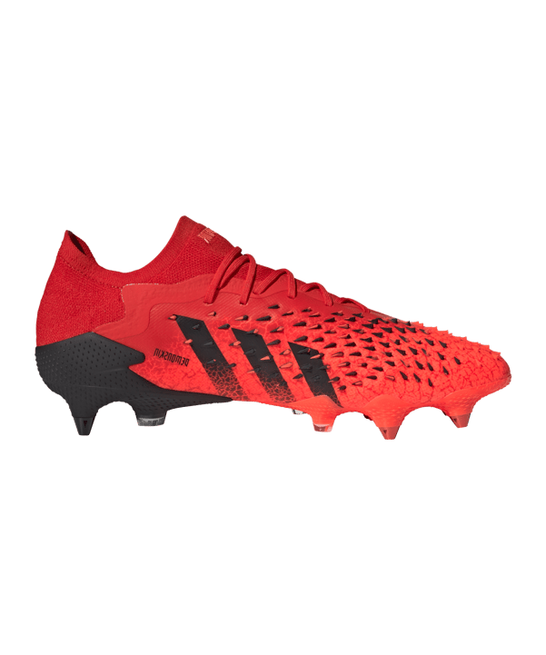 adidas Predator FREAK.1 L SG Meteorite Rot Schwarz - rot