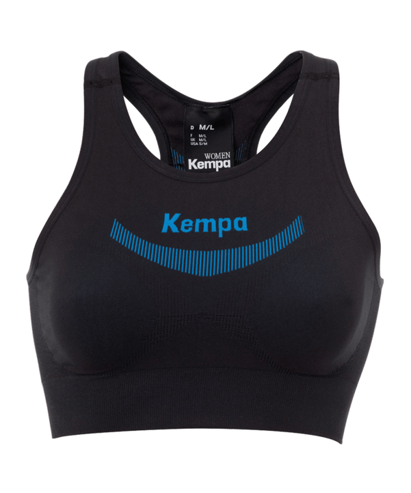 Kempa Attitude Pro Sport-BH Damen Schwarz F01 - schwarz
