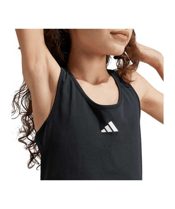 adidas TechFit Tanktop Kids Schwarz - schwarz