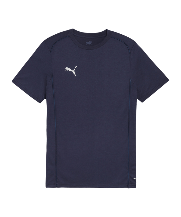 PUMA teamFINAL Casuals T-Shirt Blau F06 - dunkelblau