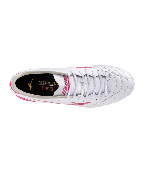 Mizuno Morelia Neo IV Pro AG Blazing Flair Weiß F64 - weiss