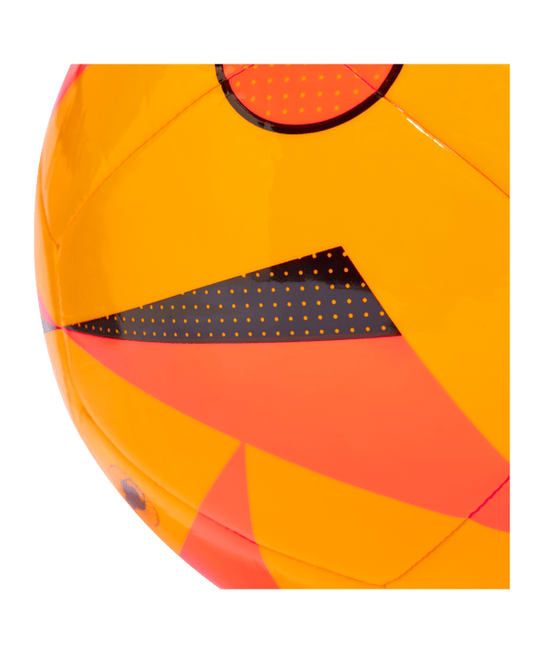 adidas Fussballliebe Club Trainingsball EM 2024 Gold Rot Schwarz - gold