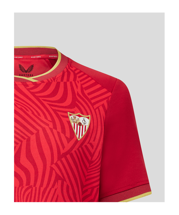 Castore FC Sevilla Trikot Away 2023/2024 Kids Rot F107 - rot