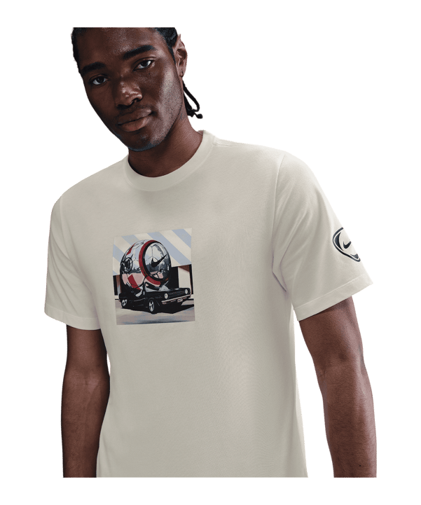 Nike Soccer T-Shirt Weiß F133 - weiss