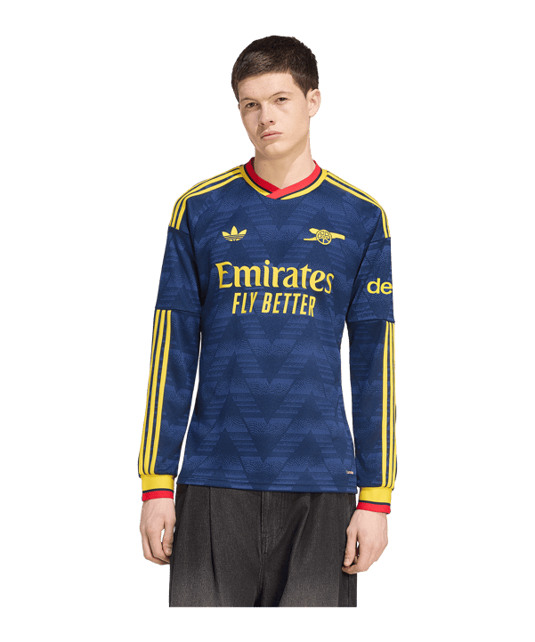 adidas FC Arsenal London Trikot Langarm Away 2026/2027 Blau