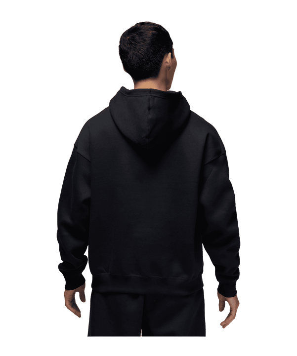 Jordan Brooklyn Fleece Oversized Kapuzenjacke Schwarz F010 - schwarz