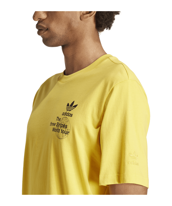 adidas Originals BT Graphic T-Shirt Gold - gold