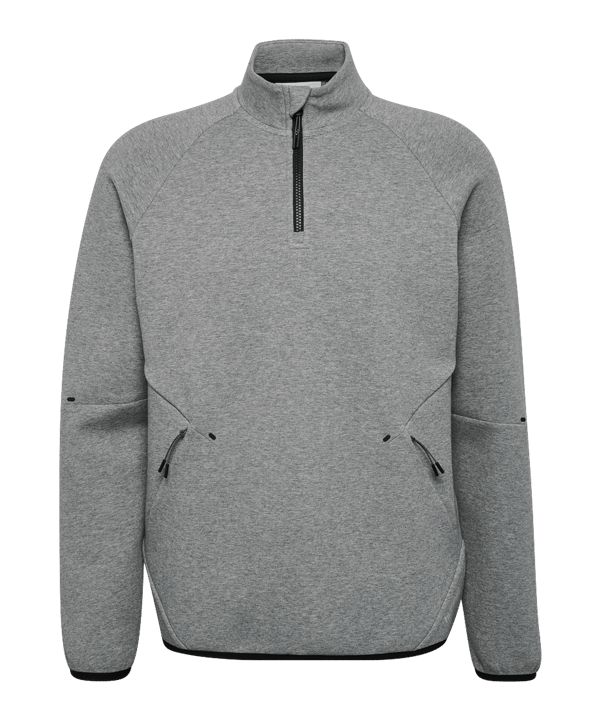 Hummel Tech Fleece Halfzip Sweatshirt Grau F2006 - grau