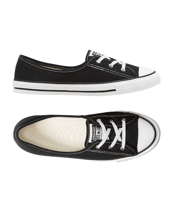 Converse Chuck Taylor AS Ballet Lace Damen Schwarz - schwarz