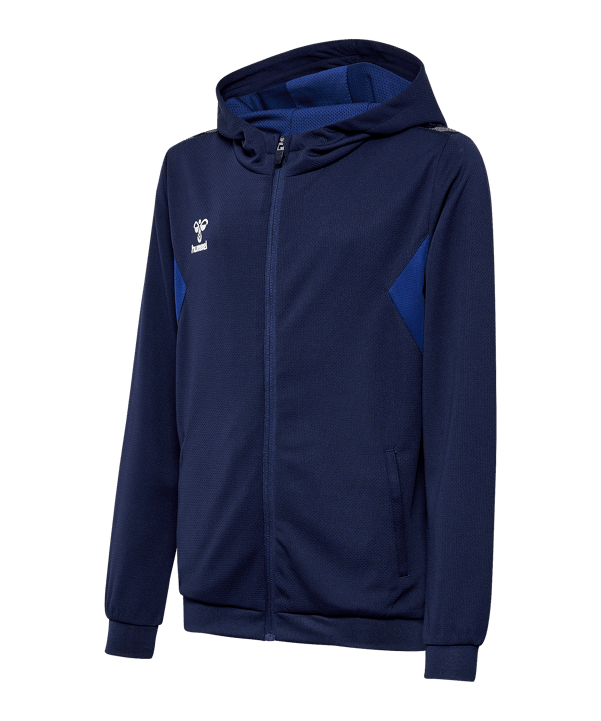 Hummel AUTHENTIC PL Kapuzenjacke Kids Blau F7026 - blau