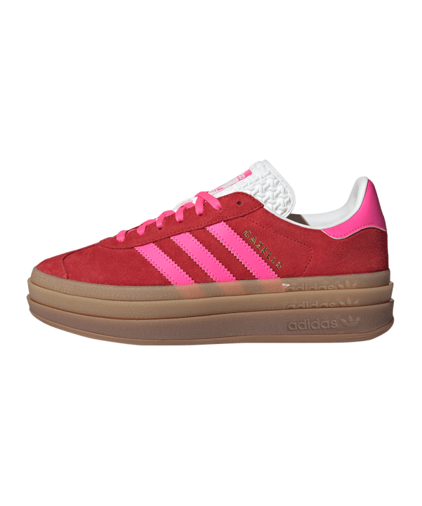 adidas Originals Gazelle Bold Damen Rot Pink - rot