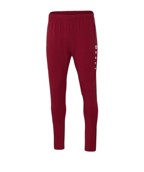 JAKO Premium Trainingshose Kids Rot F01 - rot