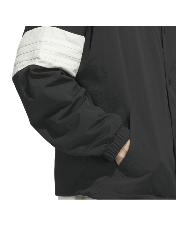 adidas Coach Jacke Schwarz - schwarz