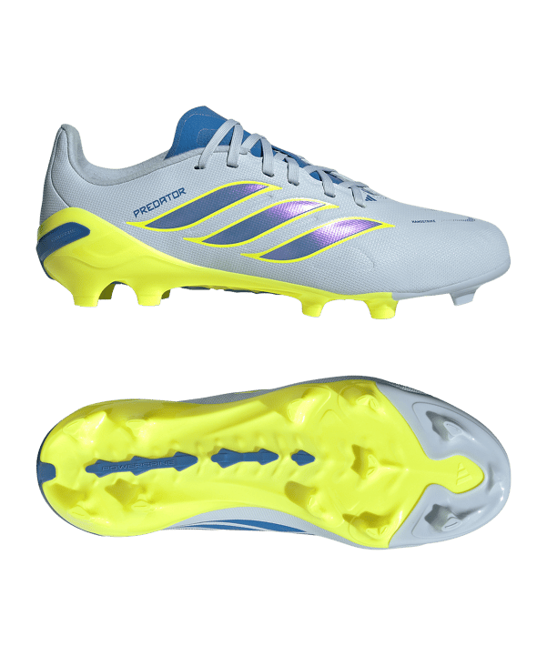 adidas Predator League FG Ice Cold Precision Kids Blau - blau
