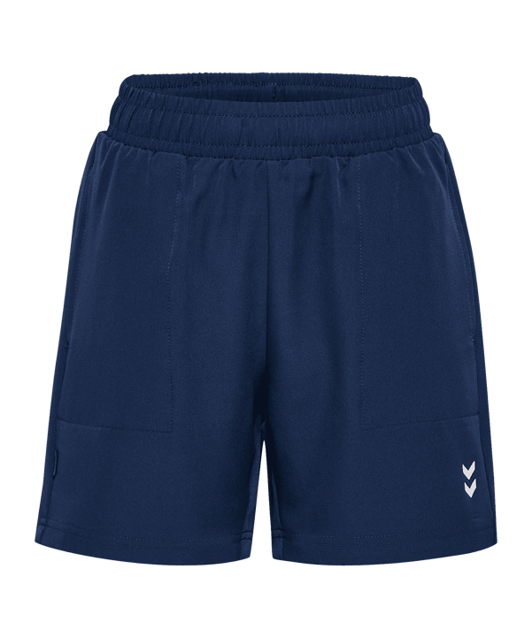 Hummel Pulse Workout Short Kids Blau F7459 - blau