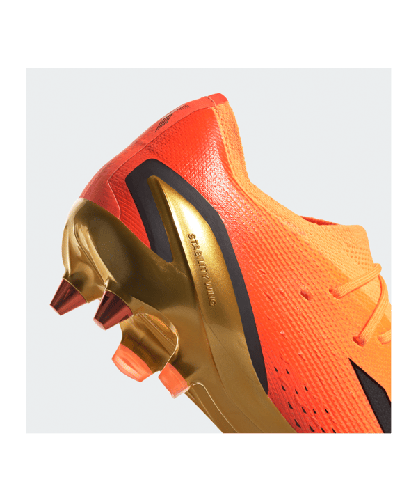 adidas X Speedportal.1 SG Heatspawn Orange Gold Schwarz - gold
