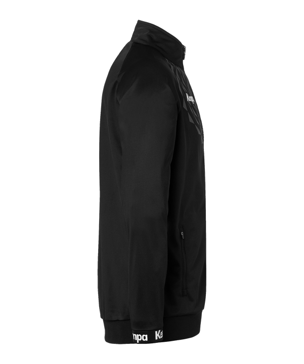 Kempa Wave 26 Poly Trainingsjacke Kids Schwarz F001 - schwarz