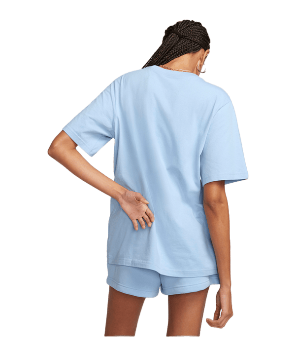 Nike T-Shirt Damen Blau Weiss F440 - blau