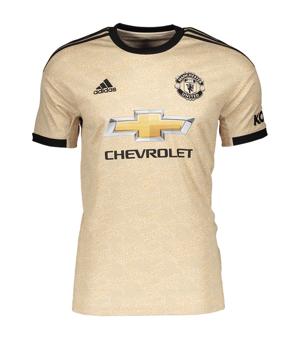 adidas Manchester United Trikot Away 2019/2020 - beige
