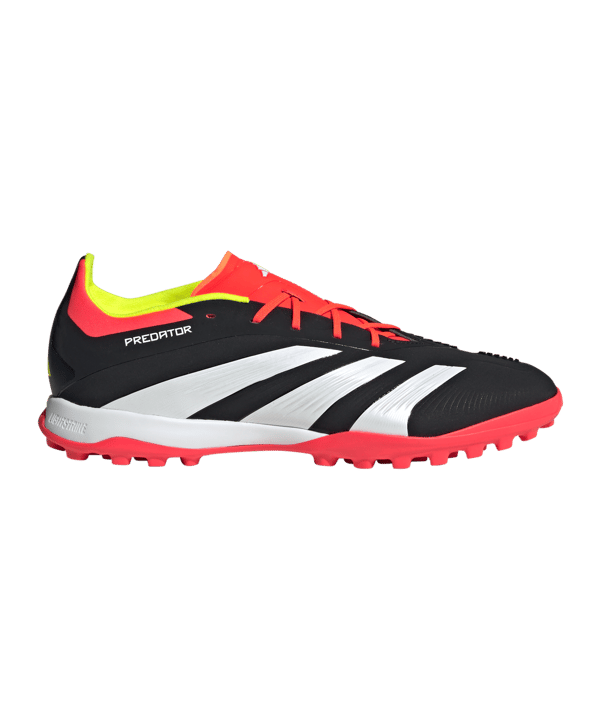 adidas Predator Elite TF Solar Energy Schwarz Weiss Rot - schwarz