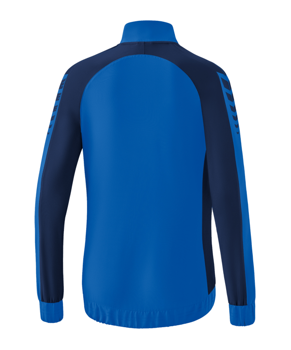 Erima Six Wings Präsentationsjacke Damen Blau - blau