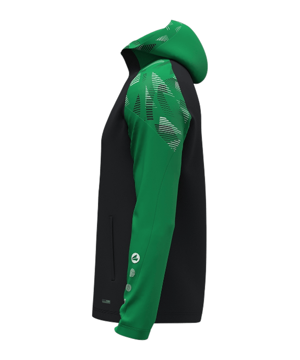 JAKO Sonic Kapuzenjacke Damen Schwarz F827 - schwarz