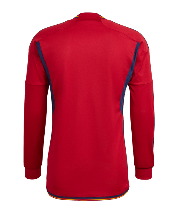adidas Spanien Trikot langarm Home WM 2022 Rot - rot