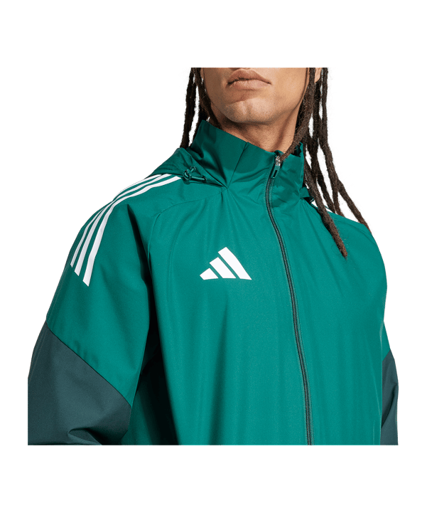 adidas Tiro 25 Competition Regenjacke Grün - gruen