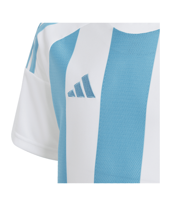 adidas Striped 24 Trikot Kids Blau - blau