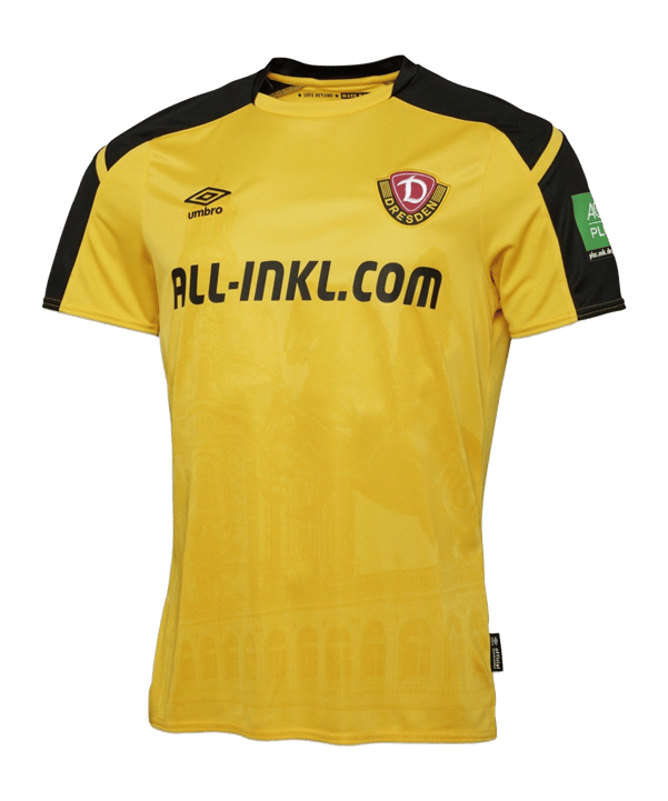 Umbro Dynamo Dresden Trikot Home 2021/2022 Kids - gelb