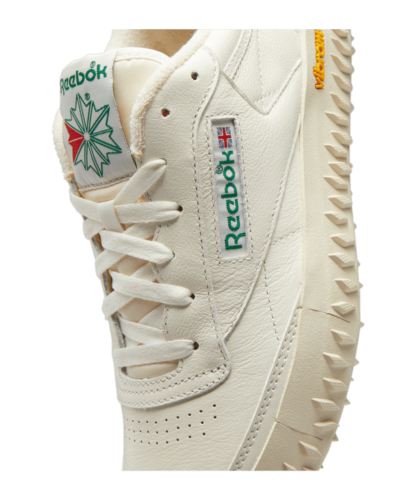 Reebok Club C Vibram Beige Grün - beige