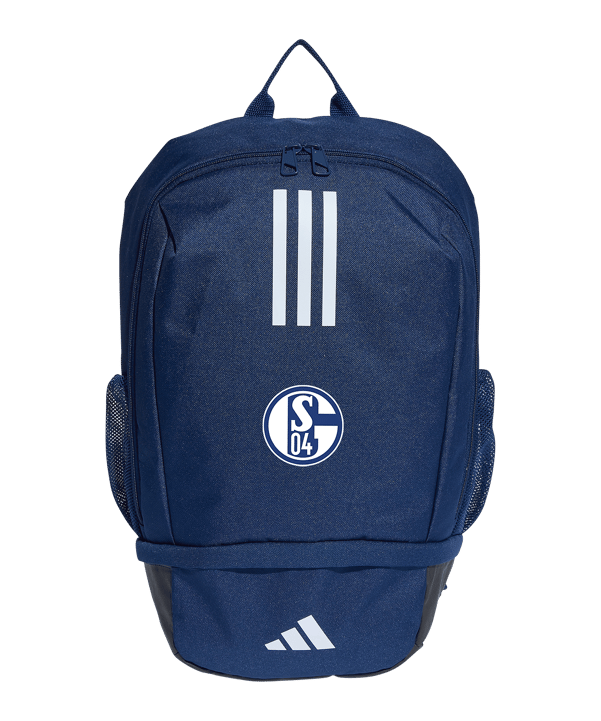 adidas FC Schalke 04 Rucksack Dunkelblau - blau